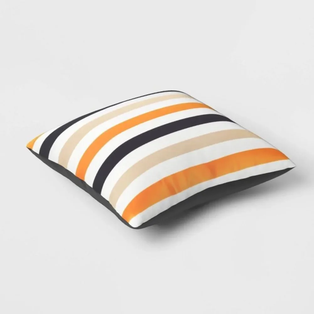 Hyde & EEK! Boutique Reversible Halloween Throw Pillow BOO